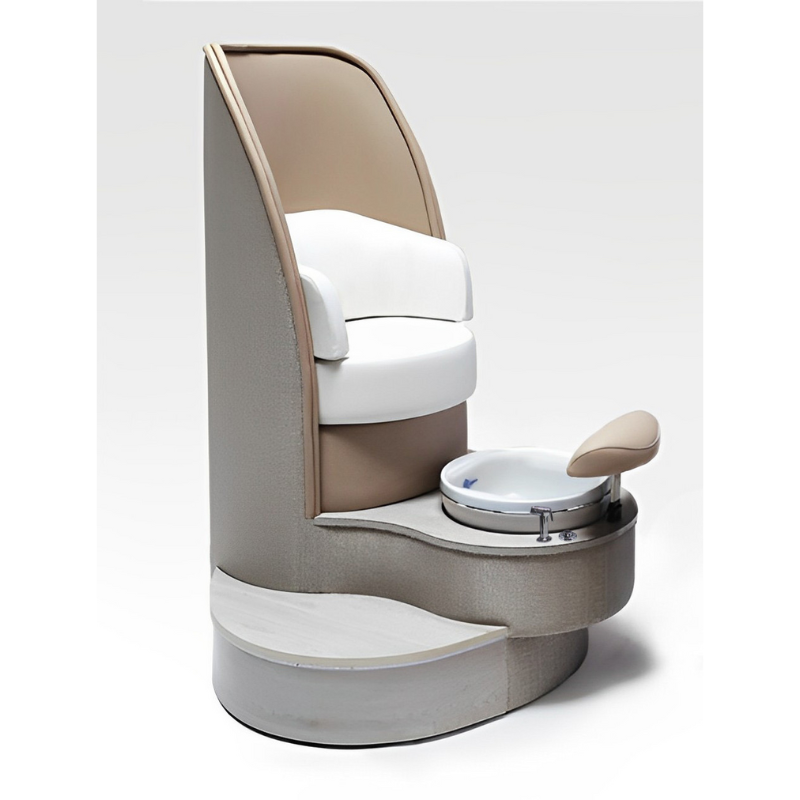 Belava Eclipse Pedicure Chair With/Without Plumbing in Upholstery Color Option 1
