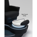 Belava Advantage Pedicure Chair With/Without Plumbing Flexi Touch Lamp