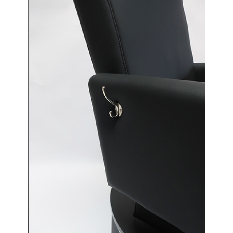 Belava Advantage Pedicure Chair With/Without Plumbing Side Closeup of Hook