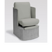 Belava Dorset Lounge Style Pedicure Chair With/Without Plumbing In Grey