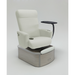 Belava Element Pedicure Chair With/Without Plumbing In Bisque Off White Modern Salon Chair