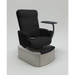 Belava Element Pedicure Chair With/Without Plumbing In Black Modern Salon Chair