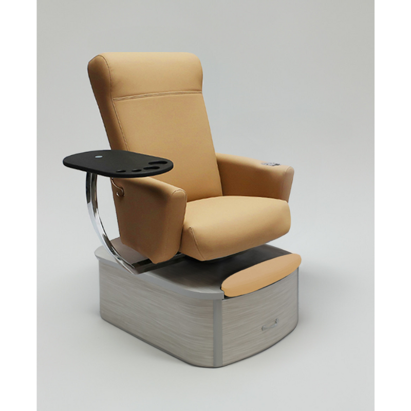 Belava Element Pedicure Chair With/Without Plumbing In Maple Yellow