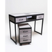 Belava Elora Manicure Table Display Modern Style with Salon Cart