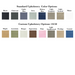 Belava Elora Pedicure Dolly Standard and Custom Upholstery Color Options