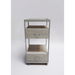 Belava Elora Salon Cart With Drawers for Storage Modern Style Front Display