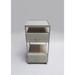 Belava Elora Salon Cart With Drawers for Storage Modern Style Front Display Top View