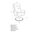 Belava Essence Multi Service Chair Dimensions Diagrams Measurements