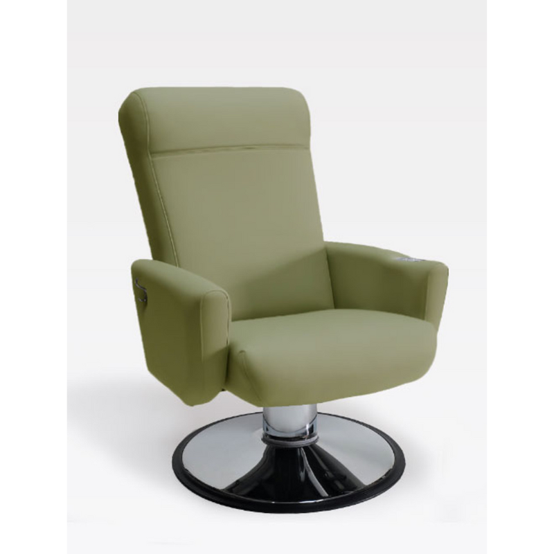 Belava Essence Multi Service Chair Modern Salon Chair In Artichoke Green