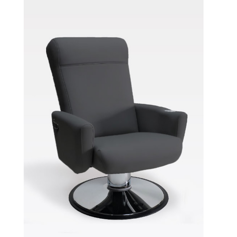 Belava Essence Multi Service Chair Modern Salon Chair In Charcoal Dark Gray Adjustable Height