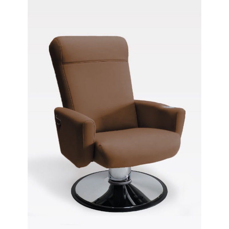 Belava Essence Multi Service Chair Modern Salon Chair In Equestrian Warm Brown