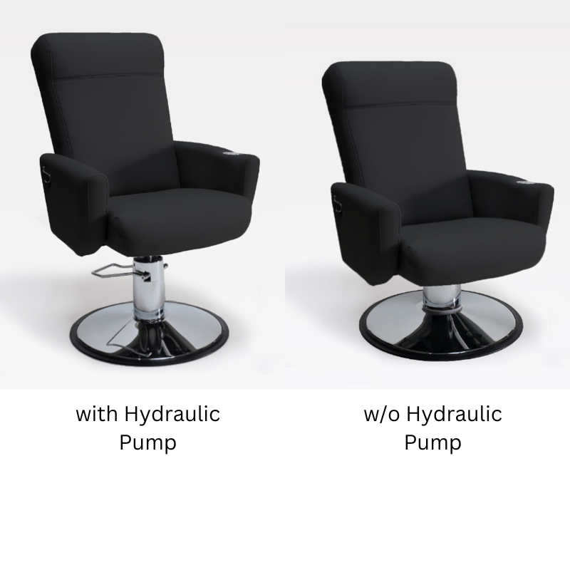 Belava Essence Multi Service Chair With Hydraulic Pump Compared to Fixed Height 