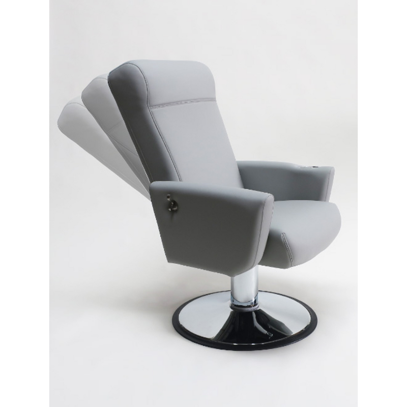 Belava Essence Multi Service Chair in Grey Reclined