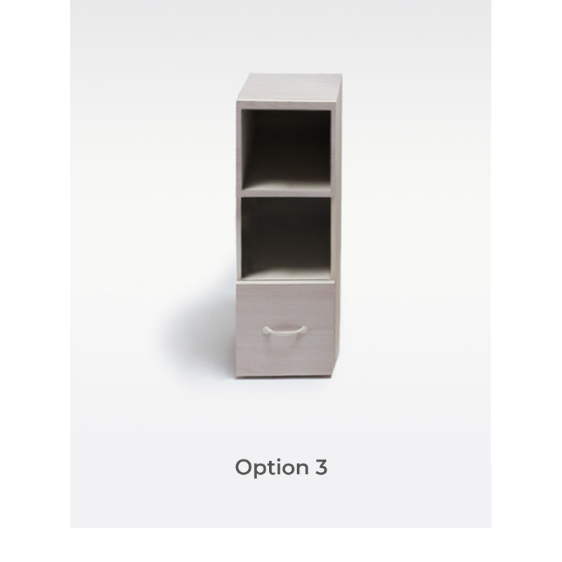 Belava Salon Cabinet Option Three