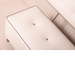 Belava Salon Chair Double Seater in White Closeup
