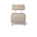 Belava Salon Chair Single Seater In Light Neutral Modern Salon Chair Waiting Area Reception Seating Chair