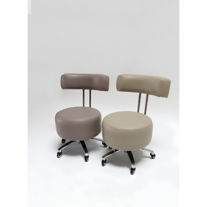 Belava Salon Nail Tech Stool Performer with Low, Medium, or High Pump Duo Display