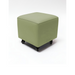 Belava Shorty Nail Tech Stool In Artichoke Green Square Salon Chair