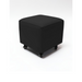 Belava Shorty Nail Tech Stool In Black Square Chair