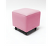 Belava Shorty Nail Tech Stool In Pink Square Salon Chair