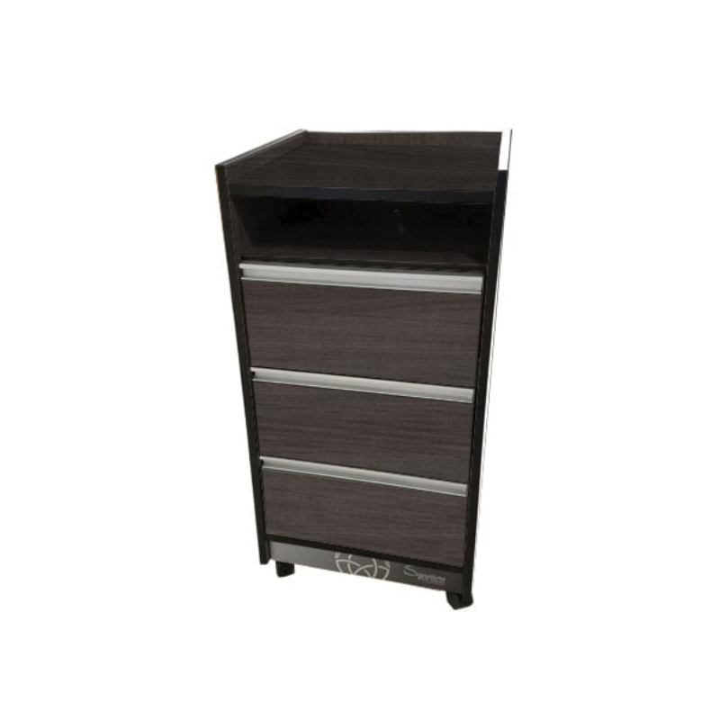 Custom_Craftworks_T300_Salon_Trolley_Cart_Harbor Grain Laminate