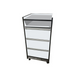 Custom_Craftworks_T300_Salon_Trolley_Cart_White Laminate