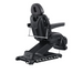 DIR Apollo 4-Motors Thermo Heated Med Spa Treatment Chair Bed Table in Black Back View