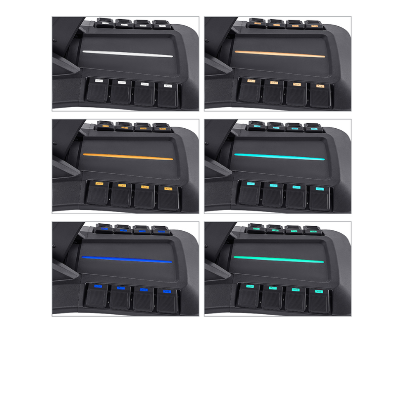 DIR Aurora Medical Gynecology Spa Table Chair with 4 Motors Hand & Foot Remote in Black Led Color Variations