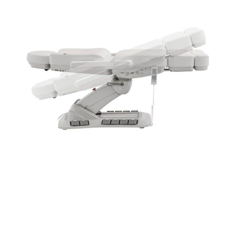 DIR Aurora Medical Gynecology Spa Table Chair with 4 Motors, Plus Hand & Foot Remote in White Fully Reclinable 