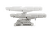 DIR Aurora Medical Gynecology Spa Table Chair with 4 Motors, Plus Hand & Foot Remote in White Fully Reclinable With Adjustable Height