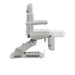DIR Aurora Medical Gynecology Spa Table Chair with 4 Motors, Plus Hand & Foot Remote in White With Adjustable Forward Recline