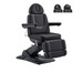 DIR Aurora Medical Spa Table Chair with 4 Motors, Plus Hand & Foot Remote in Black Front View
