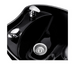 DIR Bella V Recline Massage Salon Shampoo Station Black Sink Closeup