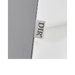 DIR Bella V Recline Massage Salon Shampoo Station Gray Faux Leather Closeup