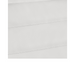 DIR Bella V Recline Massage Salon Shampoo Station White Faux Leather and Stitching Closeup