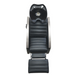 DIR Bella V Recline Massage Salon Shampoo Station in Black with Extended Footrest Overview