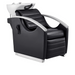 DIR Bella V Recline Massage Salon Shampoo Station in Black with White Shampoo Bowl