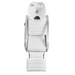 DIR Bella V Recline Massage Salon Shampoo Station in White with Extended Footrest Overview