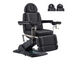DIR Geneva Exam Chair Table Bed with stirrups OB GYN Gynecology in Black With adjustable head rest and led lights