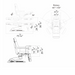DIR Geneva Exam Chair Table with stirrups OB GYN Gynecology dimensions measurements diagram