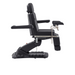 DIR Geneva Exam Chair Table with stirrups OB GYN Gynecology in Black adjusted armrest