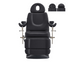 DIR Geneva Exam Chair Table with stirrups OB GYN Gynecology in Black front view