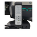 DIR Geneva Exam Chair Table with stirrups OB GYN Gynecology recline buttons remote closeup