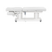 DIR Luxi 4-Motors Medical Spa Treatment Bed Table in White Fully Reclined With Adjusted Headrest