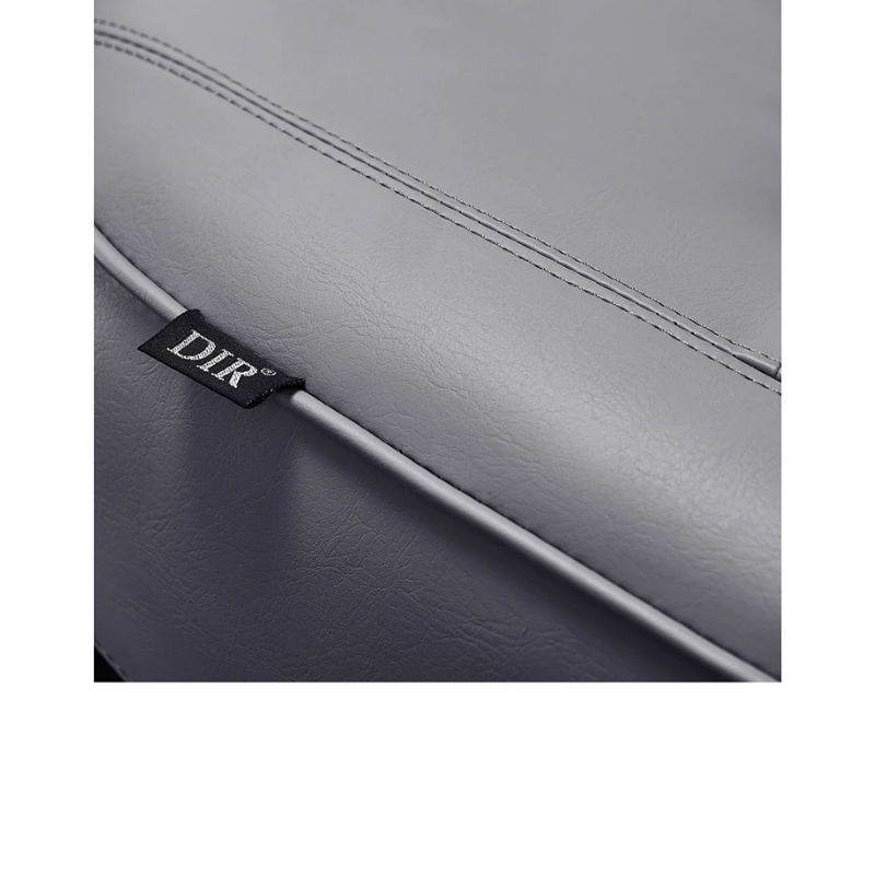 DIR Maximus Spa Salon Reclining Shampoo Bed Gray Faux Leather