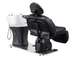 DIR Maximus Spa Salon Reclining Shampoo Bed with Rotating Seat in Black With Chair Rotation
