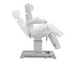 DIR Sydney 4-Motors Esthetician Chair Table Bed in White Side View Reclined