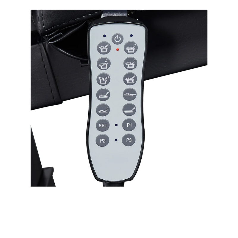 DIR Tranquility 4-Motors Electric Medical Spa Treatment Exam Table Black Control Panel Remote