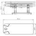 DIR Tranquility 4-Motors Electric Medical Spa Treatment Exam Table Dimensions