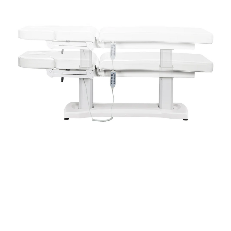DIR Tranquility 4-Motors Electric Medical Spa Treatment Table In White With Adjustable Height